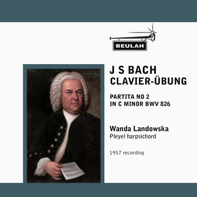 Product picture J S Bach Partita No 2 BWV 826 Landowska