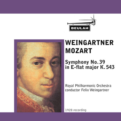 Product picture Mozart Symphony No 39 3rd and 4th Mvts RPO Weingartner