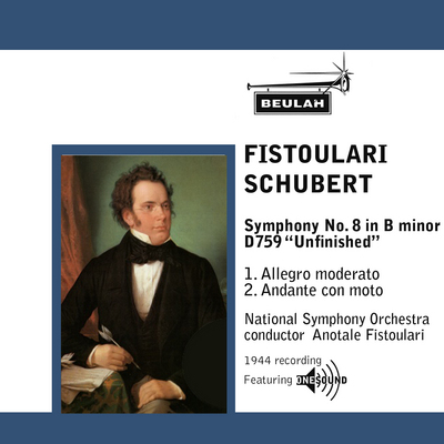 Product picture Schubert Symphony No 8 2nd movement NSO Fistoulari