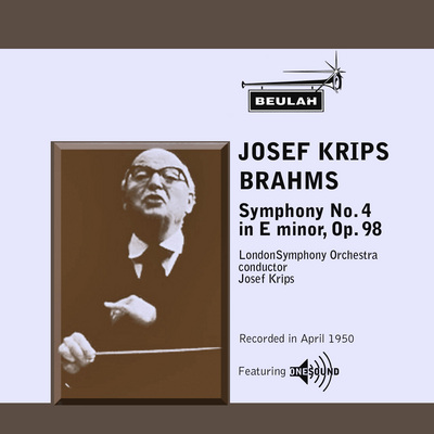 Product picture Brahms Symphony No 4 1st Mvt LSO Josef Krips
