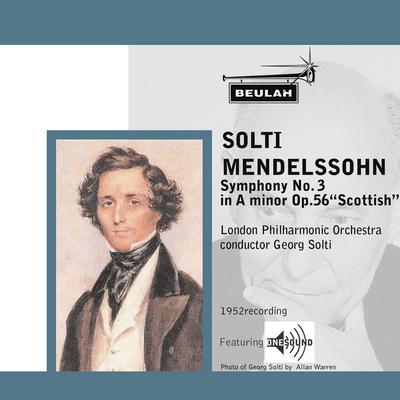 Product picture Mendelssohn Symphony No 3 2nd and 3rd mvts LPO Solti