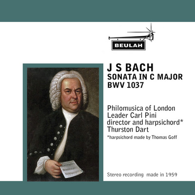 Product picture J S Bach  Sonata in C  BWV 1037 Dart