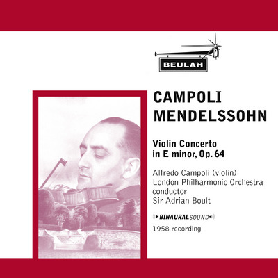 Product picture Mendelssohn Violin Concerto 1st & 2nd mvts Campoli