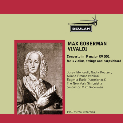 Product picture Vivaldi Concerto in F major RV551 Max Goberman