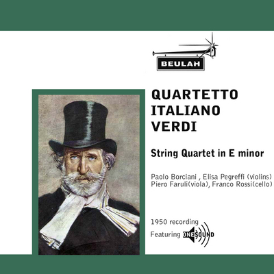 Product picture Verdi String Quartet in E minor 2nd mvt  Quartetto Italiano