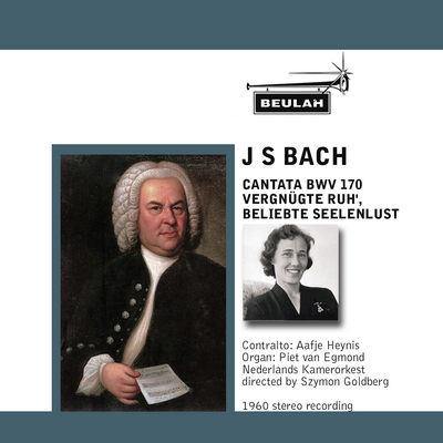 Product picture Bach Cantata No 170 Aafje Heynis