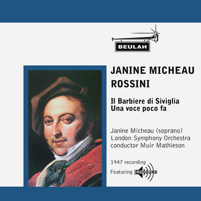 Product picture  Rossini Il Barbiere di Siviglia  Una voce Janine Micheau