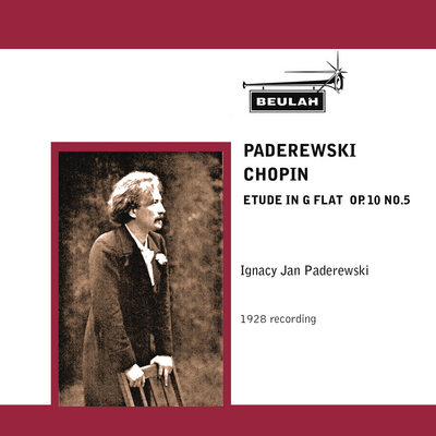 Product picture Chopin etude in g flat  Op. 10 No.5 Paderewski 