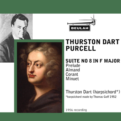 Product picture Purcell Suite No 8 in F  major Thurston Dart