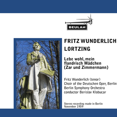 Product picture Lortzing Lebe wohl, mein  flandrisch M&auml;dchen  Wunderlich
