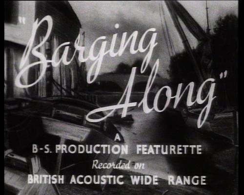 Product picture Barging Along - WW II  waterways film
