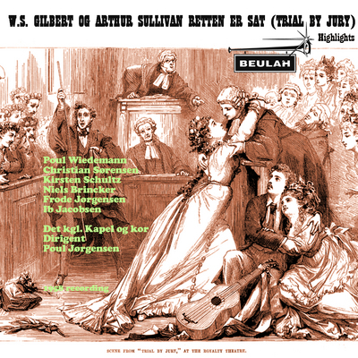 Product picture Gilbert and Sullivan Trial By Jury highlights sung in Danish