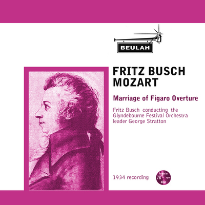 Product picture Mozart Marriage of Figaro Overture Glyndebourne Busch
