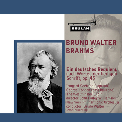 Product picture Brahms A German Requiem 7th mvt Bruno Walter