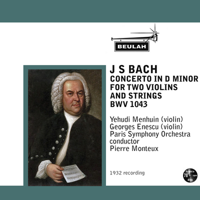 Product picture Bach Double Concerto BWV1043  1st mvt Menhuin Enescu
