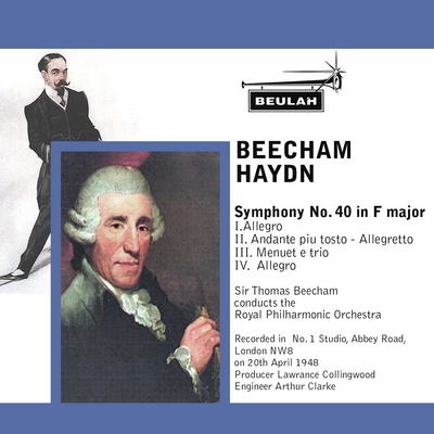 Product picture Haydn Symphony No 40 Royal Philharmonic Beecham