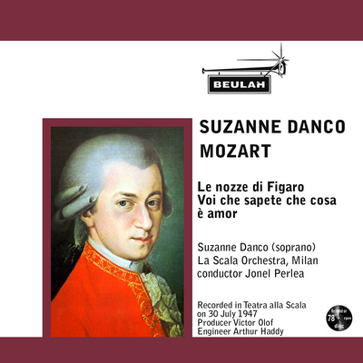 Product picture Mozart Le nozze di Figaro Voi che sapete Suzanne Danco