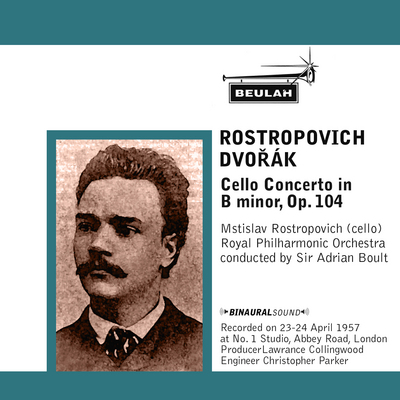 Product picture Dvoř&aacute;k Cello Concerto 2nd mvt Rostropovich RPO Beoult