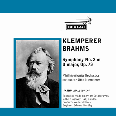 Product picture Brahms Symphony No 2 1st mvt Philarmonia Klemperer
