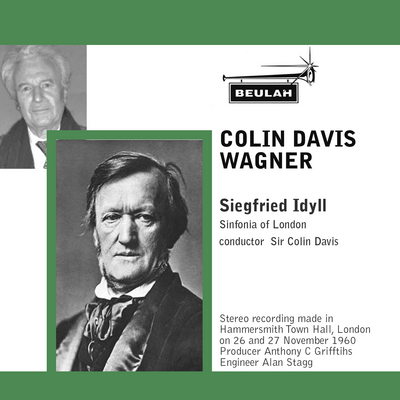 Product picture Wagner Siegfried Idyll Sinfonia of London Colin Davis
