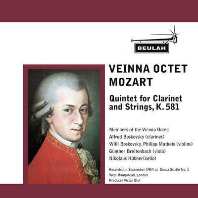 Product picture Mozart Clarinet Quintet K 581 2nd mvt Vienna Octet