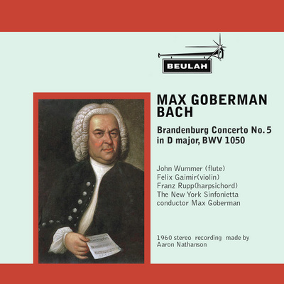 Product picture Bach Brandenburg Concerto No. 5 3rd mvt Goberman