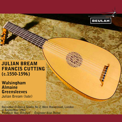 Product picture Francis Cutting Lute Music  Julian Bream