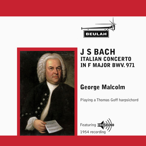 Product picture Bach Italian Concerto in F  BWV 971 3rd mvt George Malcolm