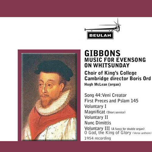 Product picture Gibbons Evensong for Whitsunday Kings College Choir