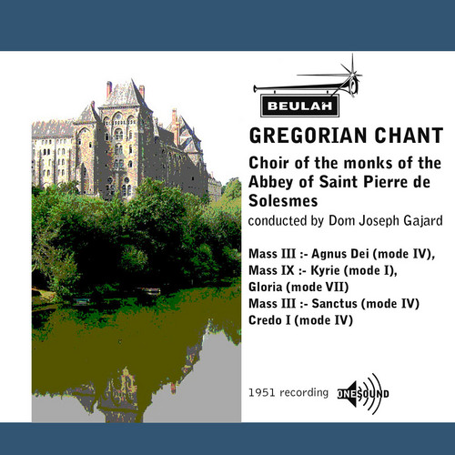 Product picture Gregorian Chant Abbey of Saint Pierre de Solesmes choir