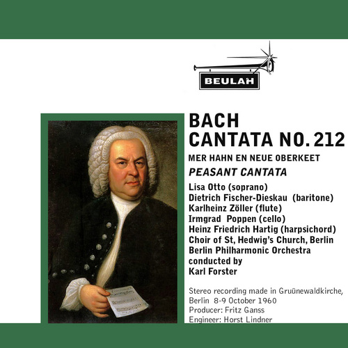 Product picture Bach  Cantata No 212 Peasent Cantata Karl Foster