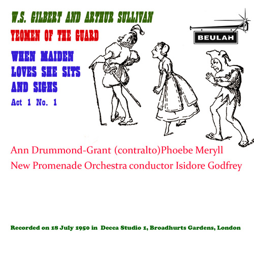 Product picture Gilbert and Sullivan Yeomen of the Guard Act 1 No 1