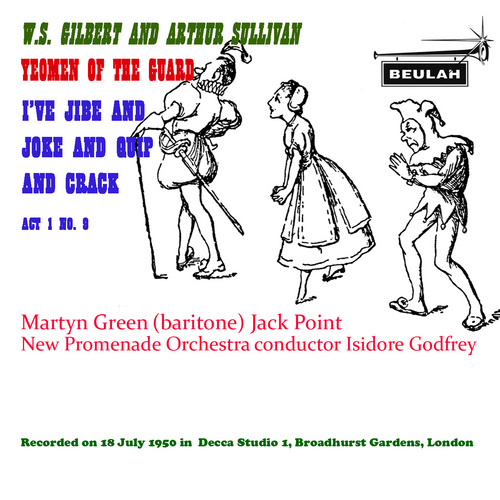 Product picture Gilbert and Sullivan Yeomen of the Guard Act 1 No 9