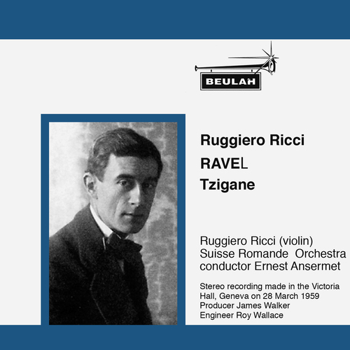 Product picture Ravel Tzigane Ricci SRO Ansermet