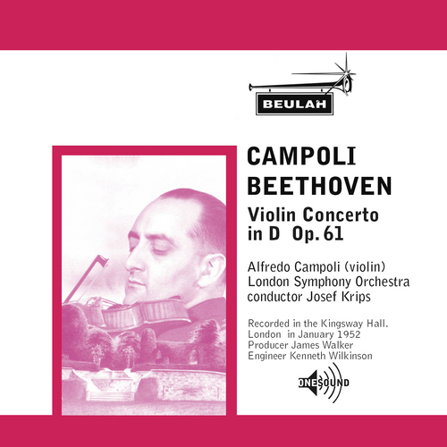Product picture beethoven Violin Concerto in D major Op 61 2nd 3rd m Campoli