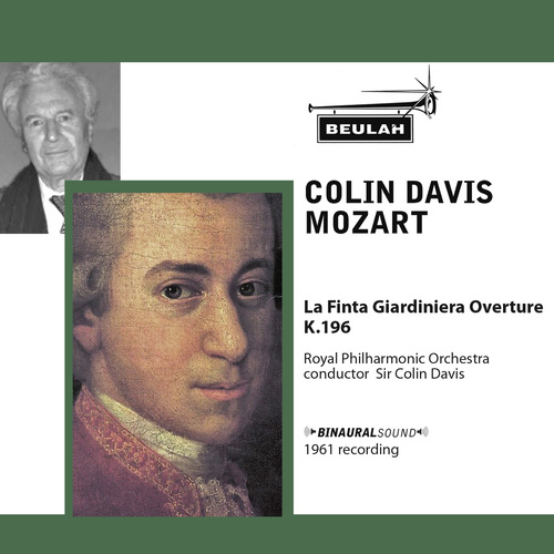 Product picture Mozart La Finta Giardiniera Overture RPO Davis