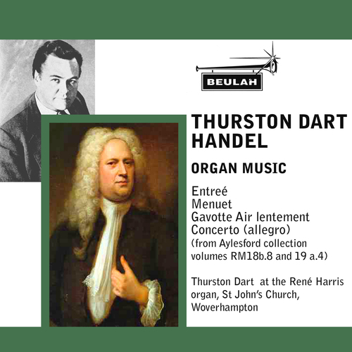 Product picture Handel Organ Music Thurston Dart