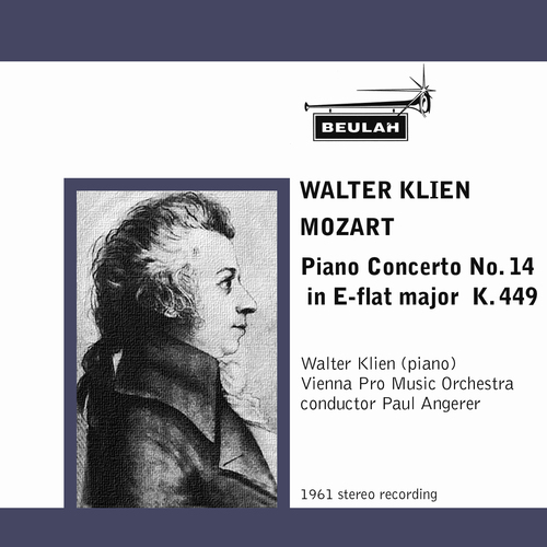 Product picture Mozart Piano Concerto No 14 K449 2nd mvt Walter Klien