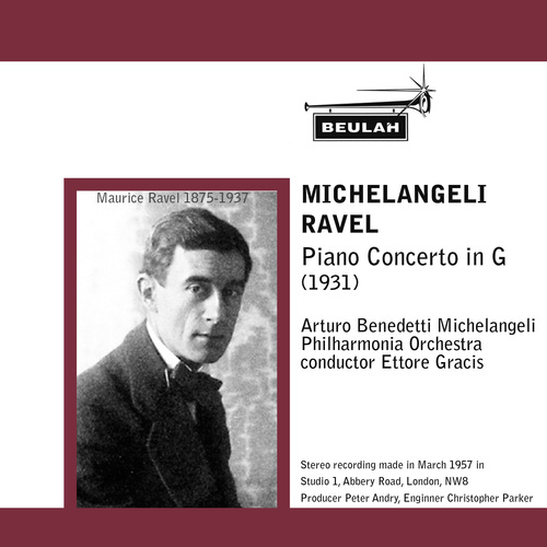 Product picture Ravel Piano Concerto in G 1st mvt Michelangeli