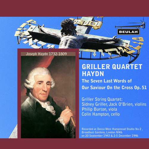 Product picture Haydn 7 Last Words of Christ 6 Sonata 5 Griller Qt