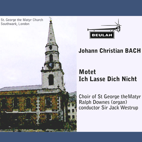 Product picture JC Bach  Motet Ich Lasse Dich Nicht Jack Westrop