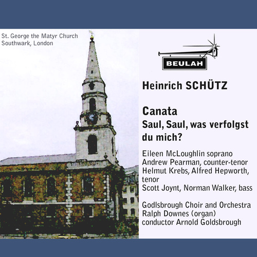 Product picture SCH&Uuml;TZ  Canata  Saul, Saul, was verfolgst du mich? Goldsbrou