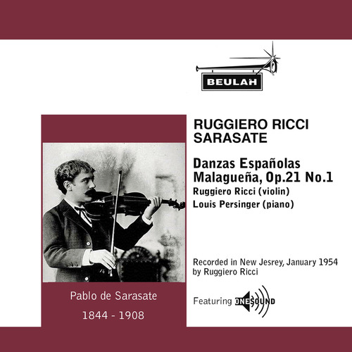 Product picture Sarasate Danzas Espanolas No. 1 Ruggiero Ricci