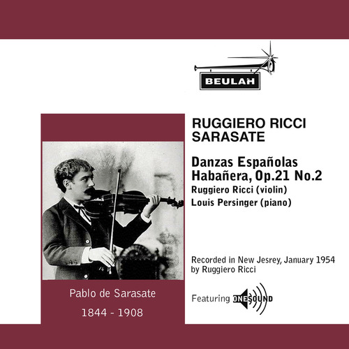Product picture Sarasate Danzas Espanolas No. 2 Ruggiero Ricci