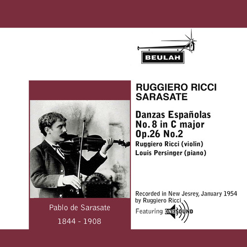 Product picture Sarasate Danzas Espanolas No. 8 Ruggiero Ricci