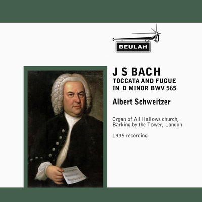 Product picture Bach Toccata and Fugue in D minor BWV 565 Schweitzer