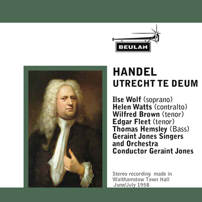 Product picture Handel Utrecht Te Deum Geraint Jones