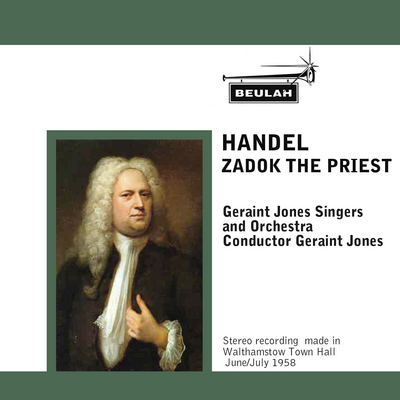 Product picture Handel Zadok the Priest Geraint Jones