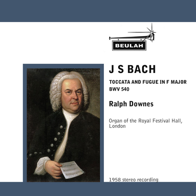 Product picture Bach Toccata and Fugue in F major BWV 540 Ralph Downes