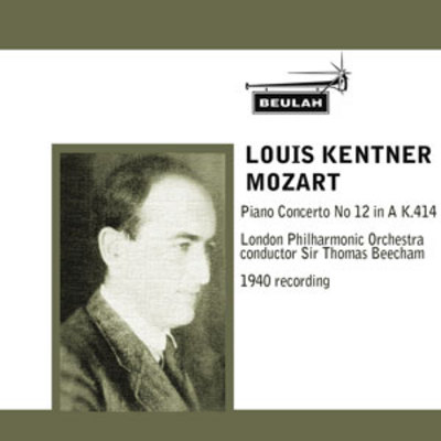 Product picture Mozart Piano Concerto No 12 in A K.414 1st mvt Louis Kentner